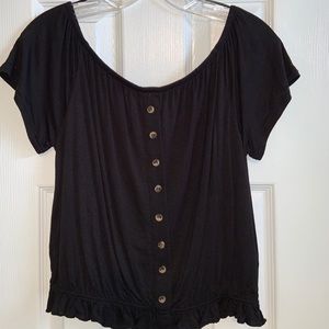 ❗️3 for $20❗️NWOT H&M Off-Shoulder Crop Top